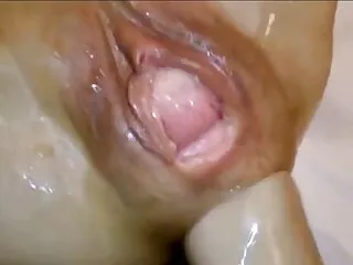 Max Setting anale machine laat opgehangen tranny Bruna Silva zichzelf in sperma gratis bondage films bedekken